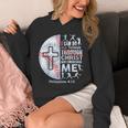 Christian Baseball Men Boy Player Team Religious Philippians Unisex Hoodie