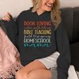 Christian Women Retro Homeschool Mama Book Loving Field Trip Unisex Hoodie