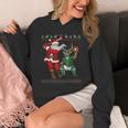 Christmas Santa Baseball Ugly Sweater Unisex Hoodie