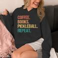 Coffee Books Pickleball Reading Lovers Bookworm Unisex Hoodie Coffee Books Pickleball Reading Lovers Bookworm Unisex Hoodie