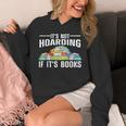 Cool Books Art Men Women Read Books Bookworm Library Reading Unisex Hoodie