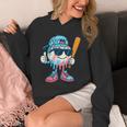 Cool Ice Cream Drip Baseball Drip For Boys Sports Kids Unisex Hoodie Cool Ice Cream Drip Baseball Drip For Boys Sports Kids Unisex Hoodie