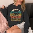 All The Cool Kids Are Reading Books Unisex Hoodie