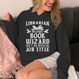 Cool Librarian Art For Men Women Read Library Book Lovers Unisex Hoodie