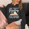 Cool Reading For Men Women Kids Bookworm Teacher Book Reader Unisex Hoodie Cool Reading For Men Women Kids Bookworm Teacher Book Reader Unisex Hoodie