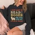 Coton De Tulear Mama Ich Will Nur Lesen Books Hanging Dog Unisex Hoodie
