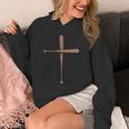 Cross Baseball Bats Christian Faith Sports Coach Pitcher Unisex Hoodie Cross Baseball Bats Christian Faith Sports Coach Pitcher Unisex Hoodie