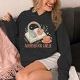 Cute Audiobook Girl Aesthetic Book & Tea Love Unisex Hoodie