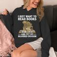 Cute Bearded Dragon For Men Women Zoology Reptile Book Lover Unisex Hoodie