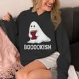 Cute Bookish Halloween Ghost Readers And Book Lovers Unisex Hoodie