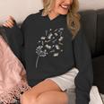 Cute Dandelion Books And School Tools Flower Unisex Hoodie