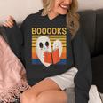 Cute Ghost Book Reading Halloween Teacher Puns Booooks For Men Women Kids Unisex Hoodie Cute Ghost Book Reading Halloween Teacher Puns Booooks For Men Women Kids Unisex Hoodie