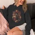 Dark Academia Witch Reading Book Gothic Library Unisex Hoodie