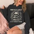 Dark Romance Book Villain Morally Grey Is My Favorite Color Unisex Hoodie