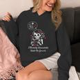 Dark Romance Skeleton Costume Woman Pajama Book Reading Unisex Hoodie