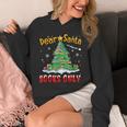 Dear Santa Books Only Christmas Tree Book Lovers Librarian Unisex Hoodie