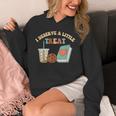 I Deserve A Little Treat Coffee Cookie Snack Book Romance Unisex Hoodie
