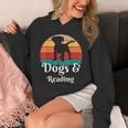 Dogs And Reading Books Unisex Hoodie