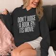 Don't Judge A Book By Its Movie Unisex Hoodie Don't Judge A Book By Its Movie Unisex Hoodie