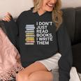 I Don't Just Read Books I Write Them Author Writer Unisex Hoodie
