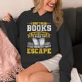 I Don't Read Books To Get Smart Book Lovers Reading Unisex Hoodie