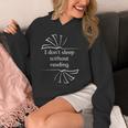 I Don't Sleep Without Reading Books Love Books Unisex Hoodie I Don't Sleep Without Reading Books Love Books Unisex Hoodie