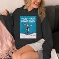 Dr Seuss The Cat In The Hat Comes Back Book Cover Unisex Hoodie