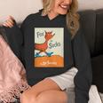 Dr Seuss Fox In Socks Book Cover Unisex Hoodie