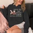 Drink Tea Read Books Fight For Social Justice Unisex Hoodie Drink Tea Read Books Fight For Social Justice Unisex Hoodie
