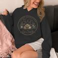 Easily Distracted By Dogs & Books Fun Dog Owner Librarian Unisex Hoodie