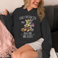 Easily Distracted By Dragons And Books Reading & Fantasy Unisex Hoodie Easily Distracted By Dragons And Books Reading & Fantasy Unisex Hoodie