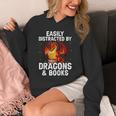 Easily Distracted By Dragons And Books Reading Unisex Hoodie Easily Distracted By Dragons And Books Reading Unisex Hoodie