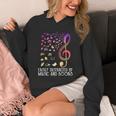 Easily Distracted By Music And Books For Book Lovers Unisex Hoodie