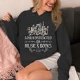 Easily Distracted By Music And Books Unisex Hoodie