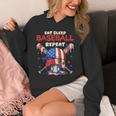 Eat Sleep Baseball Repeat Ice Cream Drip Crossed Bats Unisex Hoodie Eat Sleep Baseball Repeat Ice Cream Drip Crossed Bats Unisex Hoodie