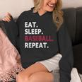 Eat Sleep Baseball Repeat Baseball Player Unisex Hoodie Eat Sleep Baseball Repeat Baseball Player Unisex Hoodie
