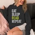 Eat Sleep Read Repeat Book Reader Bookworm Unisex Hoodie Eat Sleep Read Repeat Book Reader Bookworm Unisex Hoodie