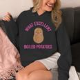 What Excellent Boiled Potatoes Literature Book Kawaii Potato Unisex Hoodie