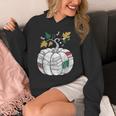 Fall Bookshelf Pumpkin Autumn Reading Unisex Hoodie