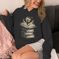 Fantasy Dragon & Books Magical Reader Unisex Hoodie Fantasy Dragon & Books Magical Reader Unisex Hoodie