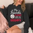 My Favorite Player Calls Me Grampy Baseball Grampy Unisex Hoodie