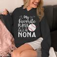 My Favorite Player Calls Me Nona Baseball Player Unisex Hoodie My Favorite Player Calls Me Nona Baseball Player Unisex Hoodie