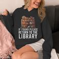 If Found Please Return To The Library Bookish Book Lover Unisex Hoodie