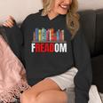Frea-Dom Anti Ban Books I Read Banned Books Freedom Book Unisex Hoodie