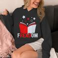 Freadom I Read Banned Books Banned Books Week Librarian Unisex Hoodie