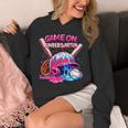 Game Kindergarten Baseball Ice Cream Drip On Back To School Unisex Hoodie
