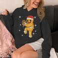Gingerbread Man Baseball Christmas Unisex Hoodie Gingerbread Man Baseball Christmas Unisex Hoodie