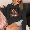 Goldfish Reading A Book Unisex Hoodie