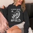 A Good Book Is Out Of This World Space Book Lover Unisex Hoodie