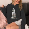 Gothic Librarian Halloween Books Tee For Teachers Unisex Hoodie